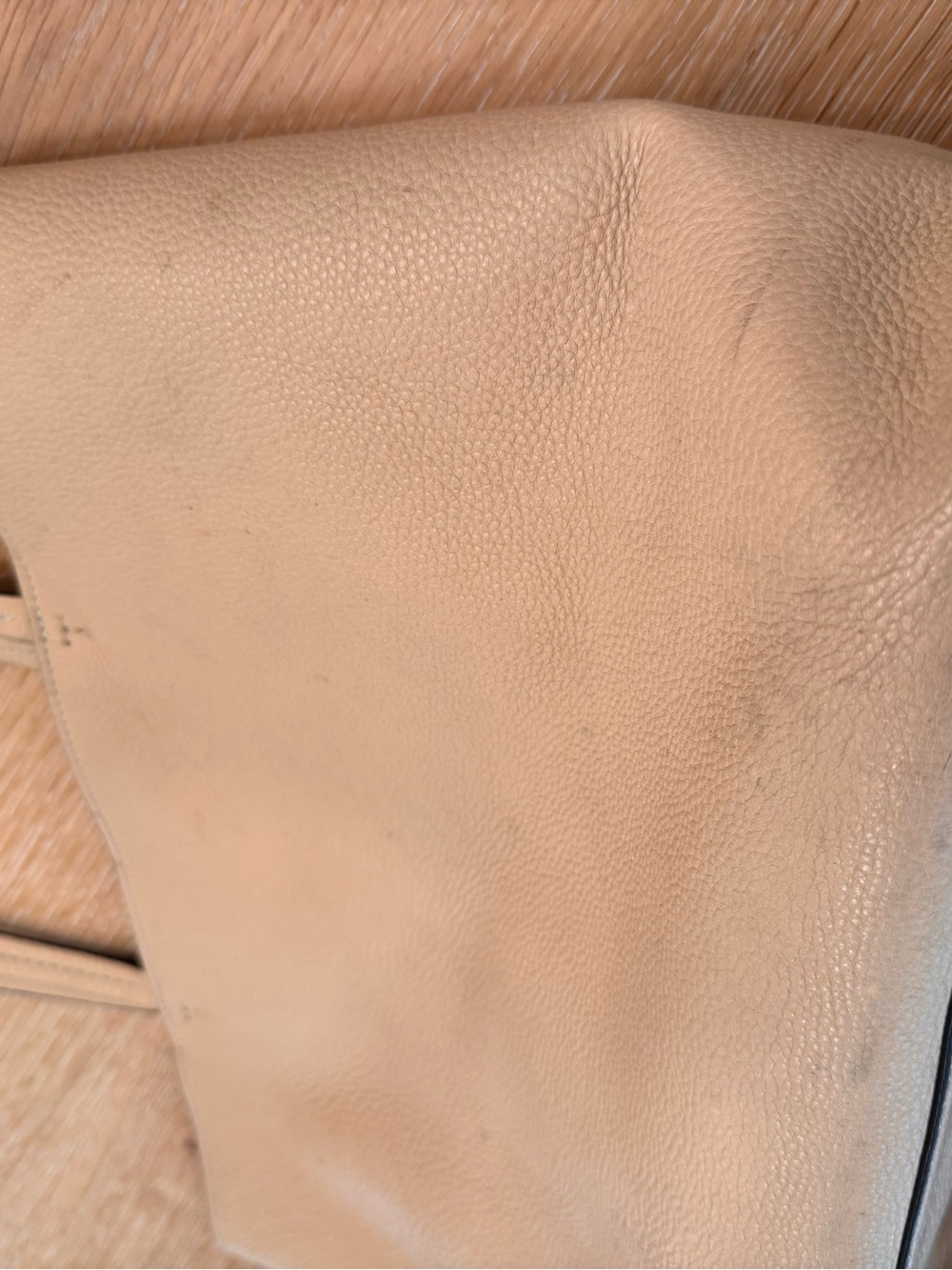 Tory Burch Beige Leather Tote Bag - Picture 13 of 13